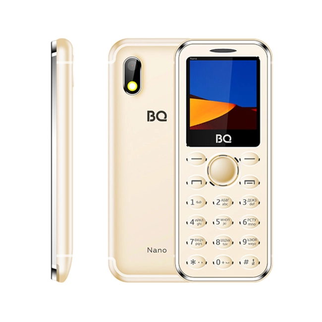 Мобильный телефон BQ 1411 Nano Gold BQ-1411 Nano Золотой