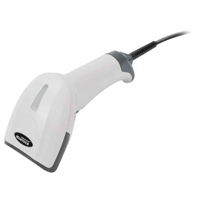 Сканер штрихкода Mertech 2310 HR P2D SUPERLEAD USB White Mertech4831 (USB-COM, USB-HID, Белый, Ручной проводной, 2D)