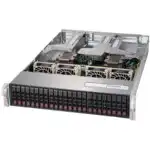 Сервер Supermicro SuperServer 2029U-E1CRT SYS-2029U-E1CRT 800754010 (2U Rack, Xeon Gold 6234, 3300 МГц, 8, 24.75, 12 x 32 ГБ, SFF 2.5", 24)
