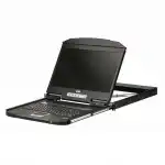 KVM-переключатель ATEN Ultra Short Depth Single Rail WideScreen LCD Console CL3100NX-ATA-RG