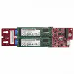 Аксессуар для сервера Lenovo ThinkSystem M.2SATA/NVMe 2-BayEnablement Kit 4Y37A09738