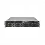 Сервер Supermicro SYS-6029P-TR - SYS6029PTR6246 (2U Rack, Xeon Gold 6246, 3300 МГц, 12, 24.75, 4 x 32 ГБ, SFF + LFF  2.5" + 3.5", 8, 2x 960  ГБ)