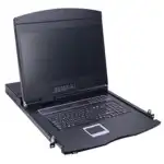 KVM-переключатель SHIP KVM консоль AS-9108ULS, 19", 2 порта USB, 8 портов VGA