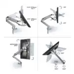 Опция к телевизору ONKRON MS160 SILVER