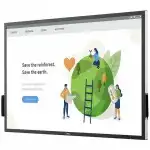 Монитор Dell C5522QT 5522-4932 (54.6 ", IPS, 4K UHD 3840x2160 (16:9), 60 Гц)