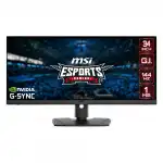 Монитор MSI Optix MPG341QR 9S6-3DB79T-008 (34 ", IPS, WQHD 3440x1440 (21:9), 144 Гц)