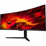 Монитор Acer Nitro EI491CURSbmiipphx UM.SE1EE.S05 (49 ", VA, DQHD 5120x1440 (32:9), 120 Гц)
