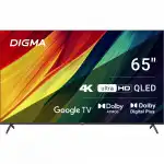 Телевизор Digma 65" DM-LED65UQB31 (65 ", Smart TV, Черный)