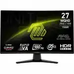 Монитор MSI MAG 274CQF Black Curved 9S6-3CE31T-015 (27 ", VA, WQHD 2560x1440 (16:9), 180 Гц)