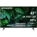 Телевизор Skyworth 43E55G (43 ", Smart TV, Черный)