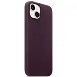 Аксессуары для смартфона Apple Чехол iPhone 13 Leather Case with MagSafe - Dark Cherry MM143ZM/A