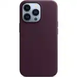 Аксессуары для смартфона Apple Чехол iPhone 13 Pro Leather Case with MagSafe - Dark Cherry MM1A3ZM/A