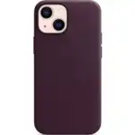 Аксессуары для смартфона Apple Чехол iPhone 13 mini Leather Case with MagSafe - Dark Cherry MM0G3ZM/A