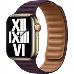 Аксессуары для смартфона Apple Ремешок 45mm Dark Cherry Leather Link - S/M ML7W3ZM/A