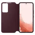 Аксессуары для смартфона Samsung Чехол для Galaxy S22 Smart Clear View Cover EF-ZS901CEEGRU