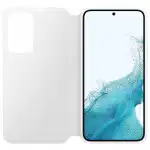Аксессуары для смартфона Samsung Чехол для Galaxy S22 Smart Clear View Cover EF-ZS901CWEGRU