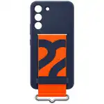 Аксессуары для смартфона Samsung Чехол для Galaxy S22 Silicone with Strap Cover EF-GS901TNEGRU