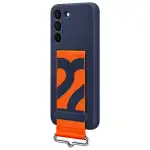 Аксессуары для смартфона Samsung Чехол для Galaxy S22 Silicone with Strap Cover EF-GS901TNEGRU