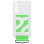 Аксессуары для смартфона Samsung Чехол для Galaxy S22 Silicone with Strap Cover EF-GS901TWEGRU