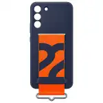 Аксессуары для смартфона Samsung Чехол для Galaxy S22 Plus Silicone with Strap Cover EF-GS906TNEGRU