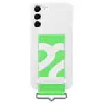 Аксессуары для смартфона Samsung Чехол для Galaxy S22 Plus Silicone with Strap Cover EF-GS906TWEGRU