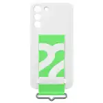 Аксессуары для смартфона Samsung Чехол для Galaxy S22 Plus Silicone with Strap Cover EF-GS906TWEGRU
