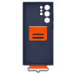Аксессуары для смартфона Samsung Чехол для Galaxy S22 Ultra Silicone with Strap Cover EF-GS908TNEGRU