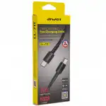 Кабель интерфейсный AWEI CL-71T (USB Type C - USB Type C)
