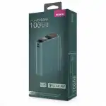 Внешний аккумулятор (Power Bank) OLMIO QS-10 39185 (10000 мАч, Зеленый)