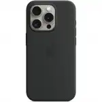 Аксессуары для смартфона Apple Чехол для iPhone 15 Pro Silicone Case with MagSafe - Black MT1A3ZM/A