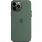 Аксессуары для смартфона Apple Чехол для iPhone 13 Pro Max Silicone Case with MagSafe – Eucalyptus MN6C3ZM/A