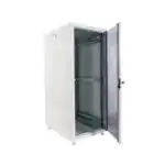 Серверный шкаф ЦМО Шкаф телекоммуникационный напольный ЭКОНОМ 18U (600 × 600) дверь стекло, дверь металл ШТК-Э-18.6.6-13АА