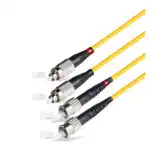 Оптический патч-корд АЗОП 2FC/UPC-2ST/UPC SM 9/125 Duplex 3.0мм 1 м 2FC/UPC-2ST/UPC-SM-9/125-Duplex-3.0-1
