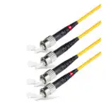 Оптический патч-корд АЗОП 2ST/UPC-2ST/UPC SM 9/125 Duplex 3.0мм 1 м 2ST/UPC-2ST/UPC-SM-9/125-Duplex-3.0-1