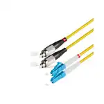 Оптический патч-корд АЗОП FC/UPC-LC/UPC SM 9/125 Duplex 3.0мм 3 м 12381