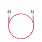 Оптический патч-корд АЗОП LC/UPC-LC/UPC MM OM4 50/125 Duplex 3.0мм 1 м 16903