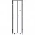 Серверный шкаф Systeme Electric Uniprom 42U-600/1070 UR3100