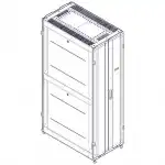 Серверный шкаф Systeme Electric Uniprom 42U-600/1070 UR3100