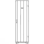 Серверный шкаф Systeme Electric Uniprom 42U-600/1070 UR3100