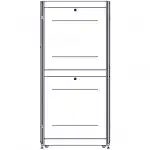 Серверный шкаф Systeme Electric Uniprom 48U-600/1070 UR3107