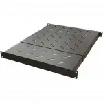 Полка для серверного шкафа Hyperline 1U нагрузка 150кг. TSD3M-1U-650/1100-RAL9005