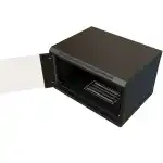 Серверный шкаф WRline настенный 19-дюймовый 9U 500x600х600 мм WR-TW-0966-GP-RAL9004