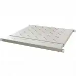 Полка для серверного шкафа Hyperline Полка c 19'' креплением, раздвижная, 0.5U, с регулируемой глубиной установки от 405 мм до 700 мм, нагрузка до 60 кг TSD3L-0.5U-405/700-RAL7035