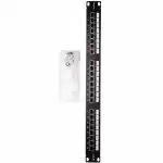 Патч-панель Hyperline WR-PL-24-C5E-SH-D (24 порта, FTP, Cat. 5e)