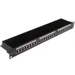 Патч-панель Hyperline WR-PL-24-C5E-SH-D (24 порта, FTP, Cat. 5e)