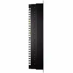 Патч-панель Hyperline WR-PL-24-C5E-SH-D (24 порта, FTP, Cat. 5e)