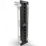 Патч-панель Hyperline PPW-12-8P8C-C5E (12 портов, Flat, Cat. 5e)