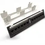 Патч-панель Hyperline PPW-12-8P8C-C5E (12 портов, Flat, Cat. 5e)