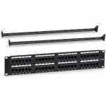 Патч-панель WRline WR-PL-48-C5E-D (48 портов, STP, Cat. 5e)