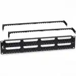 Патч-панель Cabeus PL2-48-Cat.6-Dual (48 портов, UTP, Cat. 6)